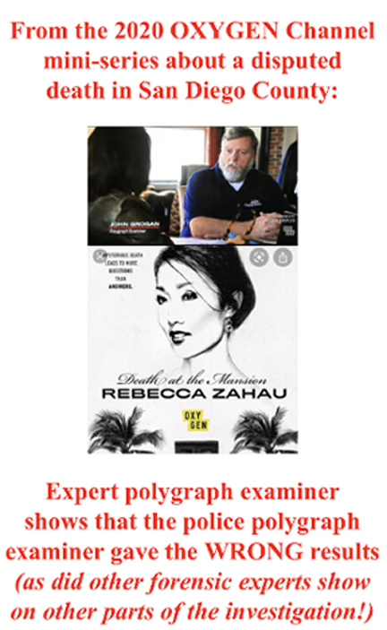 renowned polygraph examiner John Grogan